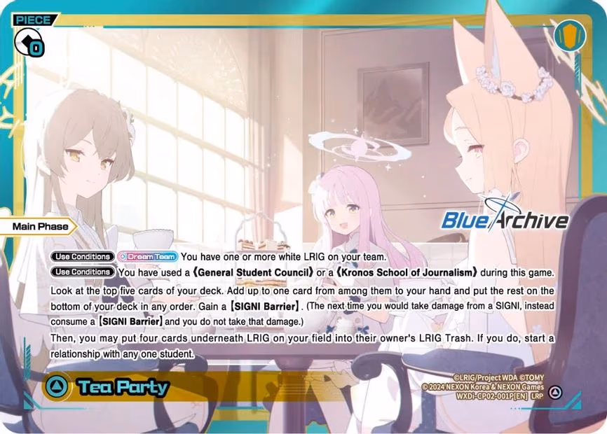Tea Party - LRP (WXDi-CP02-001P[EN])