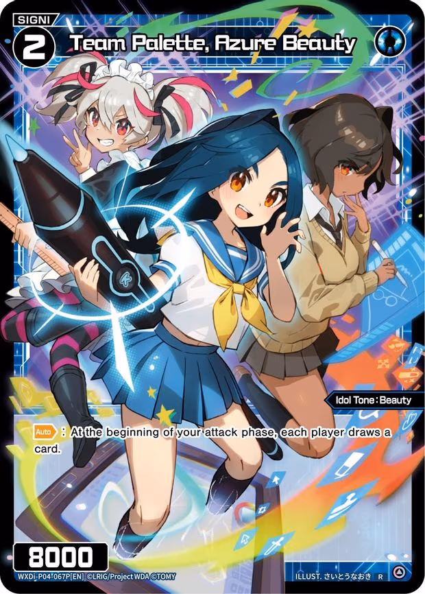 Team Palette, Azure Beauty