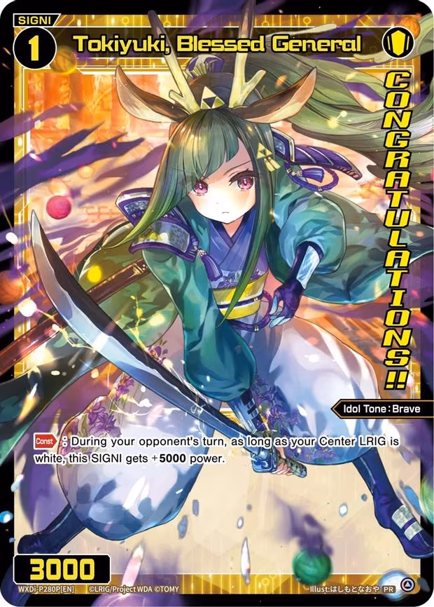 Tokiyuki, Blessed General (February 2024) (Winner) - PR (WXDi-P280P[EN])