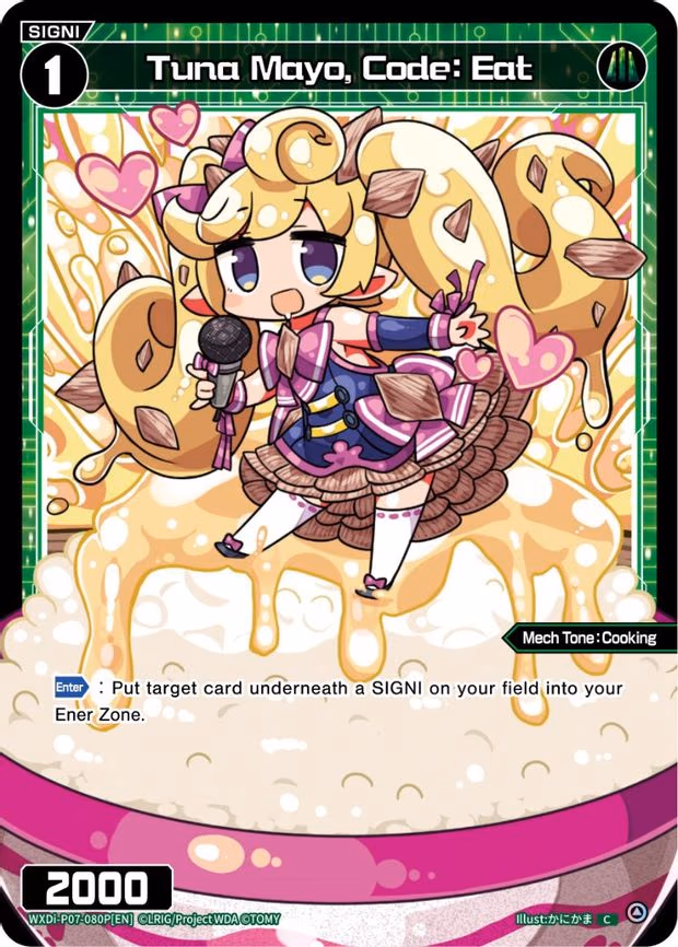 Tuna Mayo, Code: Eat - C (WXDi-P07-080P[EN])