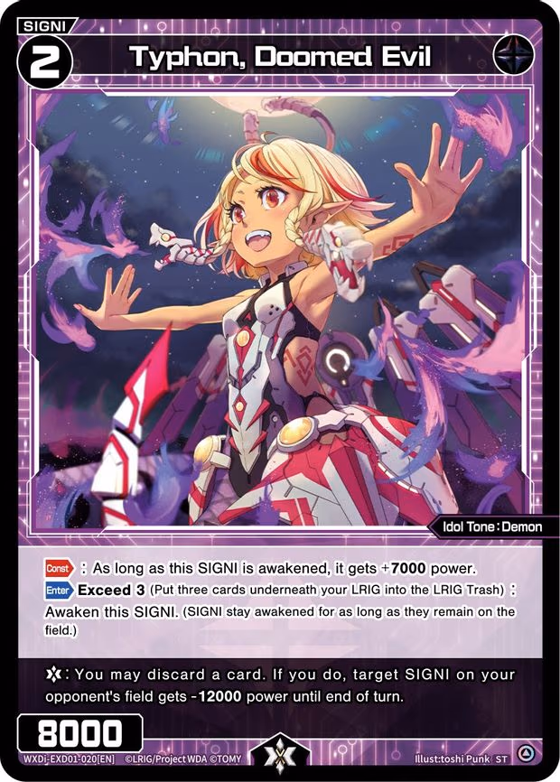 Typhon, Doomed Evil