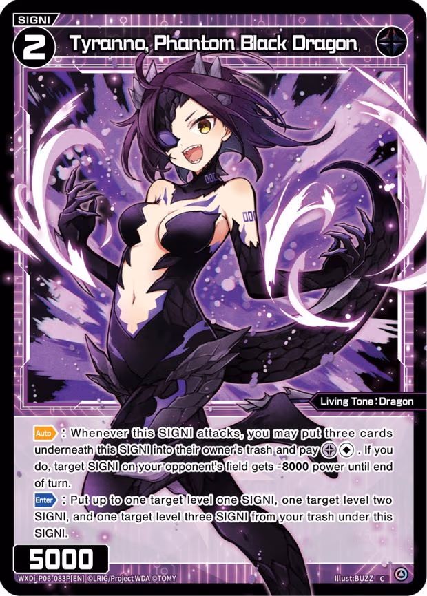 Tyranno, Phantom Black Dragon - C (WXDi-P06-083P[EN])