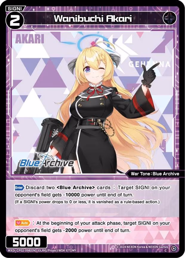 Wanibuchi Akari - C (WXDi-CP02-098[EN])