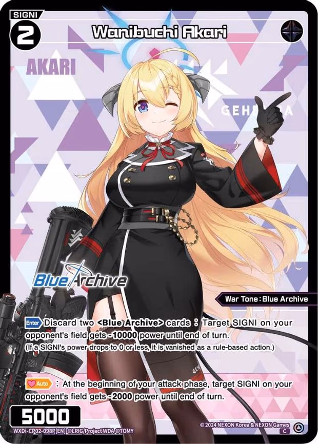 Wanibuchi Akari - C (WXDi-CP02-098P[EN])