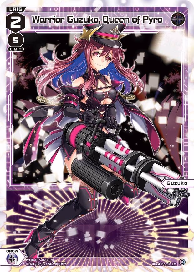 Warrior Guzuko, Queen of Pyro - LC (WXDi-P15-023[EN])