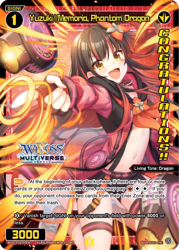 Yuzuki//Memoria, Phantom Dragon (April 2024) (Winner) - PR (WXDi-P0287P[EN])