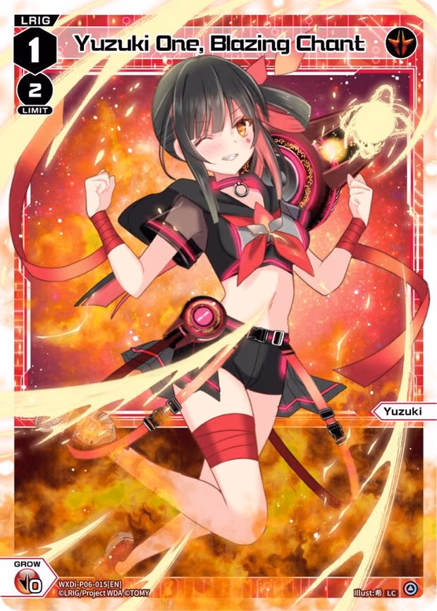 Yuzuki One, Blazing Chant - LC (WXDi-P06-015[EN])