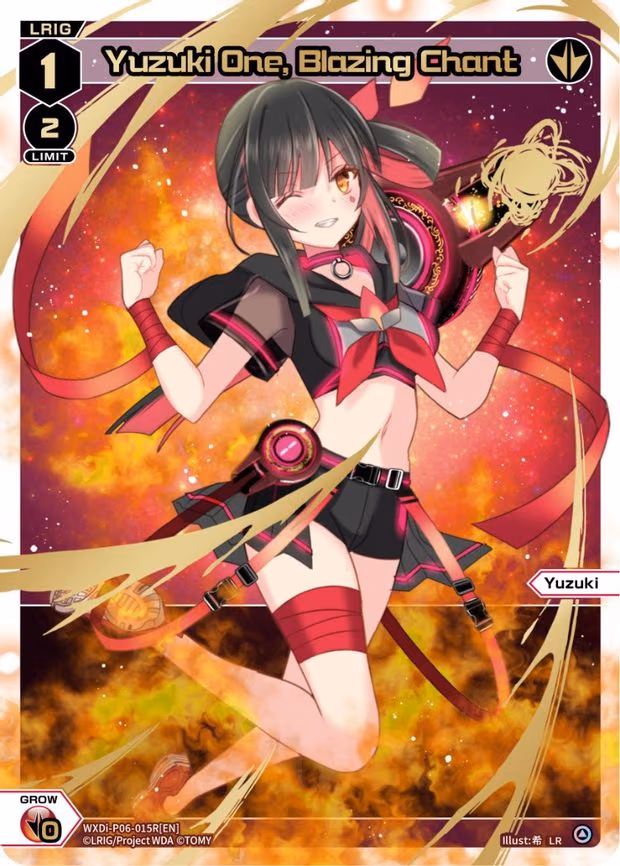 Yuzuki One, Blazing Chant - LR (WXDi-P06-015R[EN])