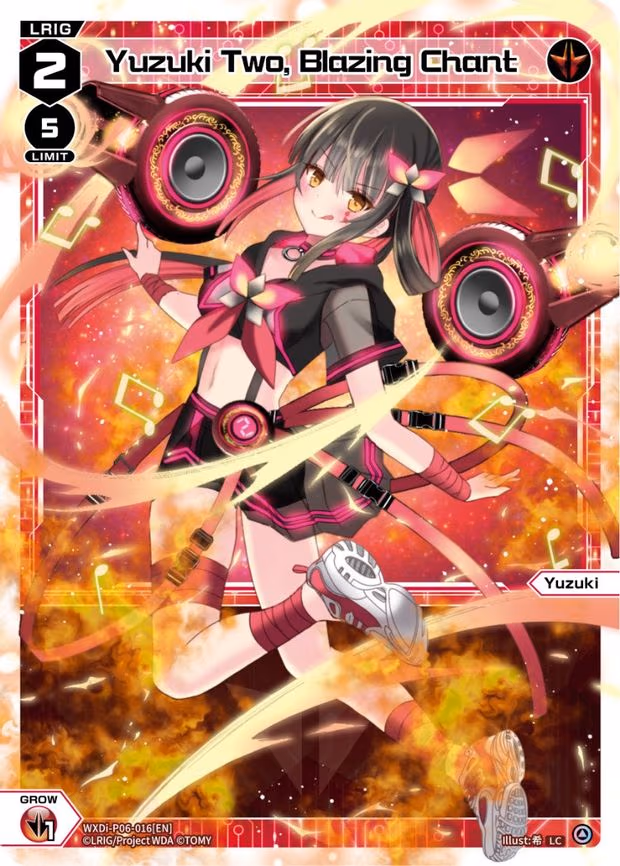 Yuzuki Two, Blazing Chant - LC (WXDi-P06-016[EN])