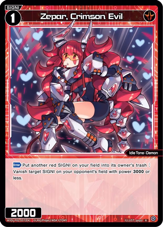 Zepar, Crimson Evil - R (WXDi-P02-057[EN])