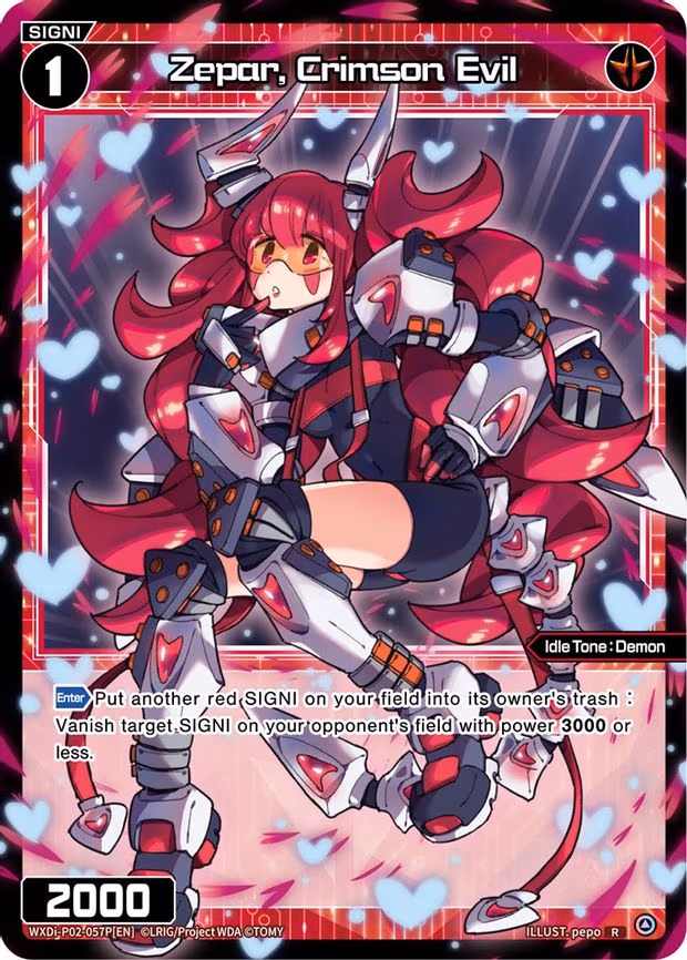 Zepar, Crimson Evil - R (WXDi-P02-057P[EN])