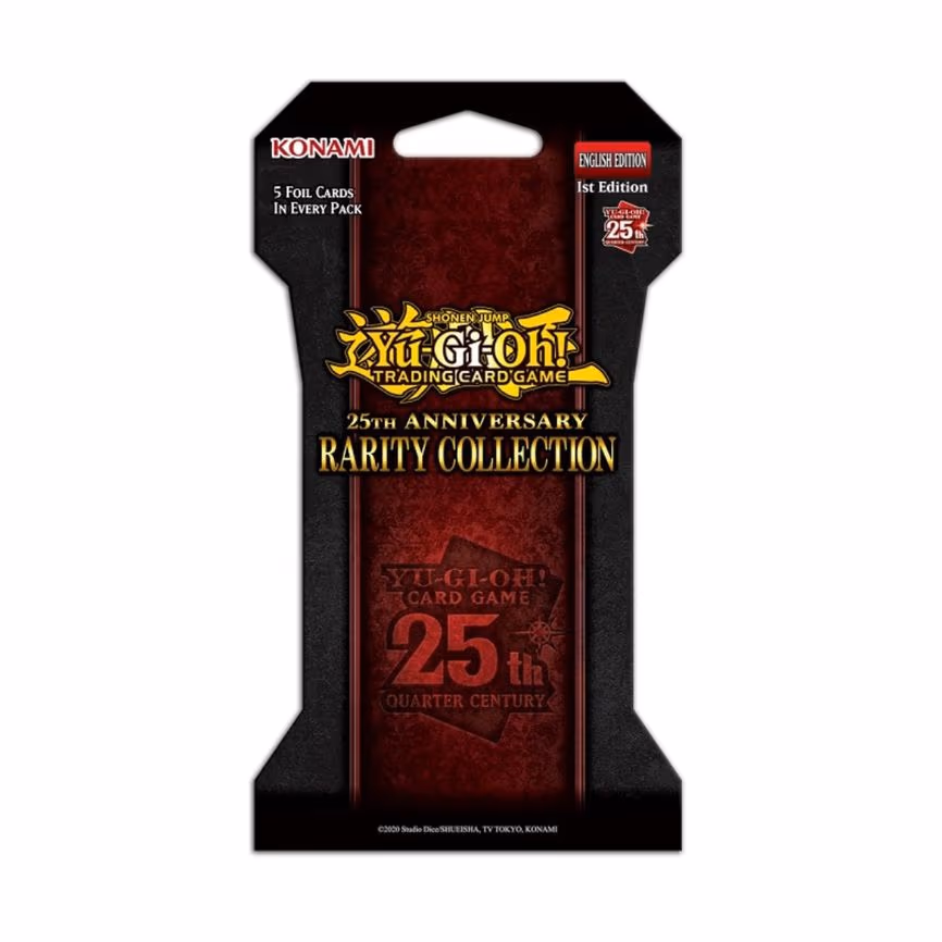 25th Anniversary Rarity Collection Sleeved Booster Pack
