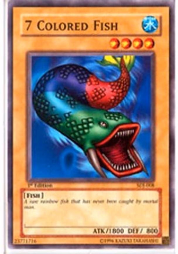 7 Colored Fish