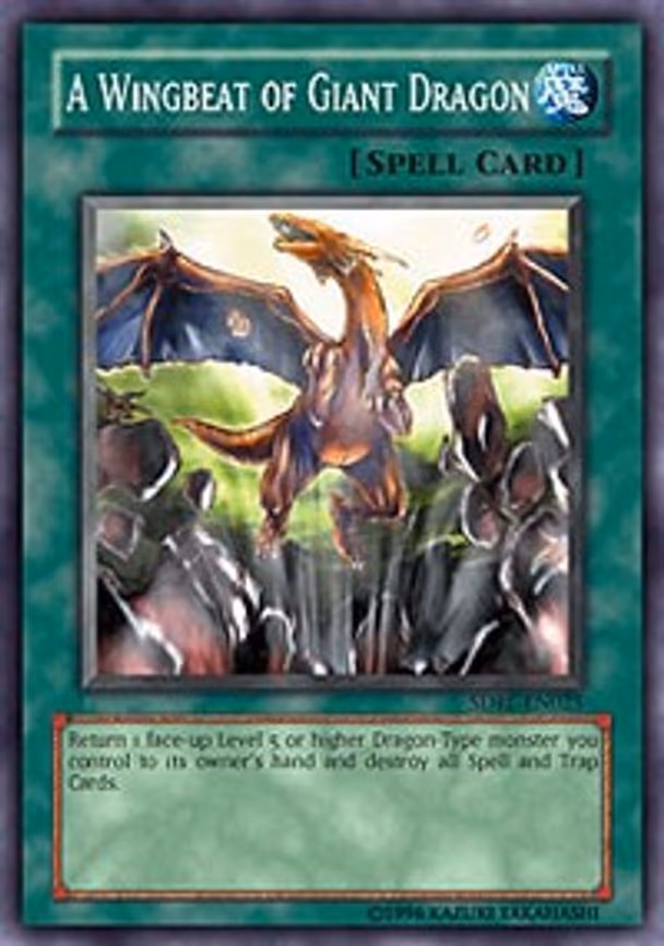 A Wingbeat of Giant Dragon