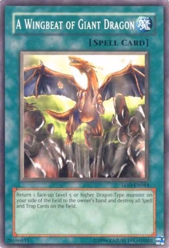 A Wingbeat of Giant Dragon