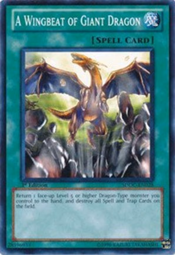 A Wingbeat of Giant Dragon