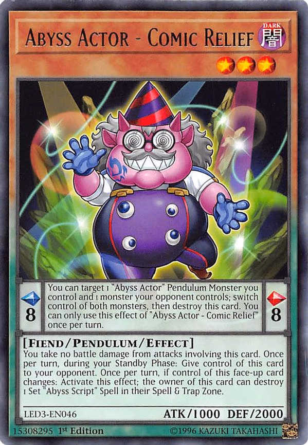 Abyss Actor - Comic Relief