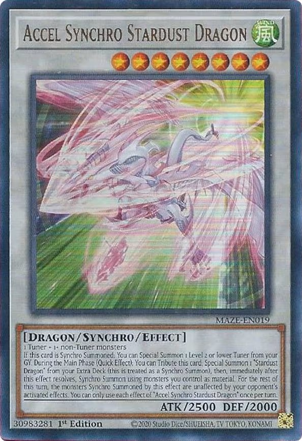 Accel Synchro Stardust Dragon