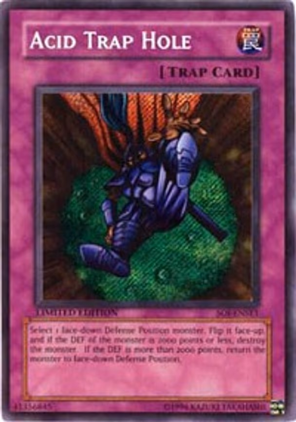 Acid Trap Hole