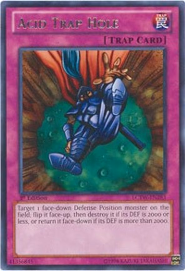 Acid Trap Hole