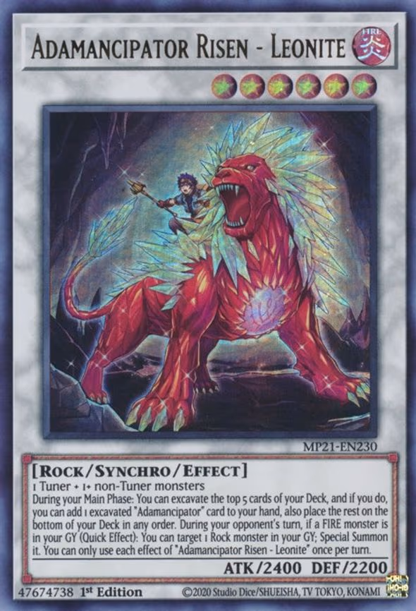 Adamancipator Risen - Leonite
