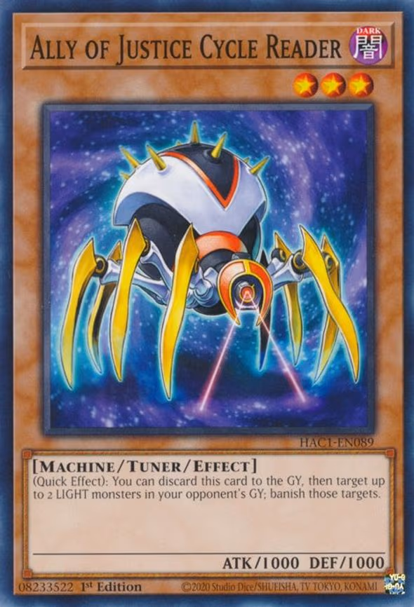 Ally of Justice Cycle Reader