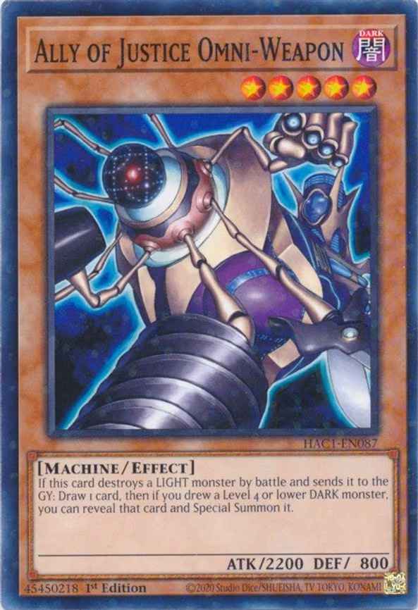 Ally of Justice Omni-Weapon (Duel Terminal)
