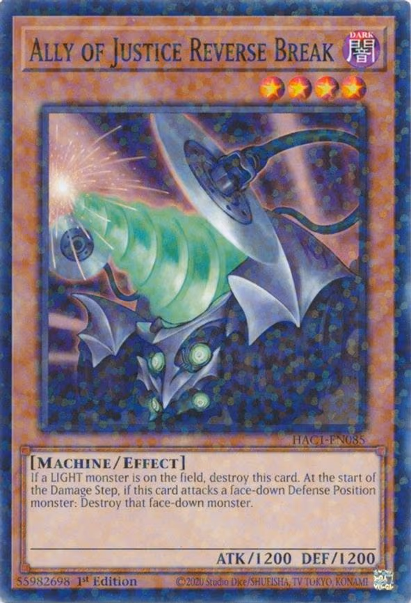Ally of Justice Reverse Break (Duel Terminal)
