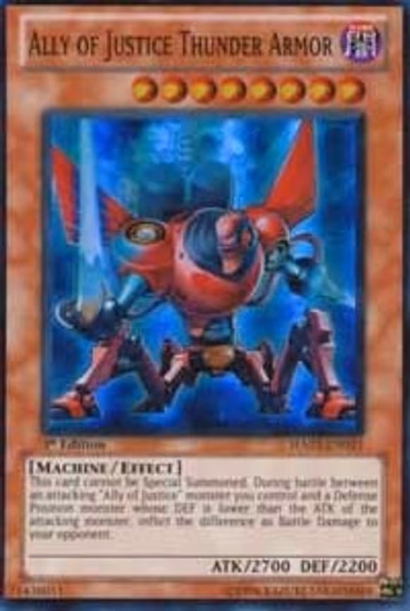 Ally of Justice Thunder Armor