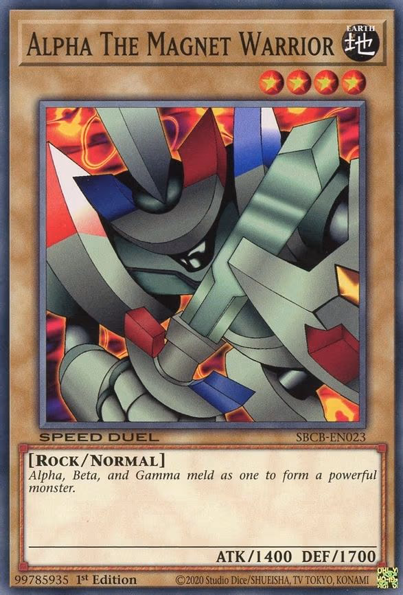 Alpha The Magnet Warrior