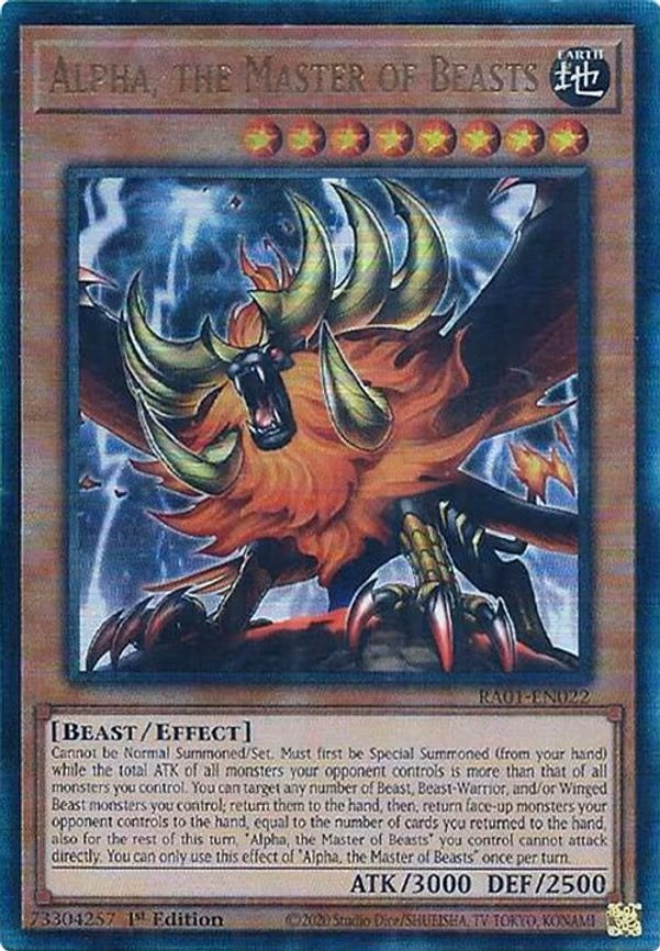 Alpha, the Master of Beasts