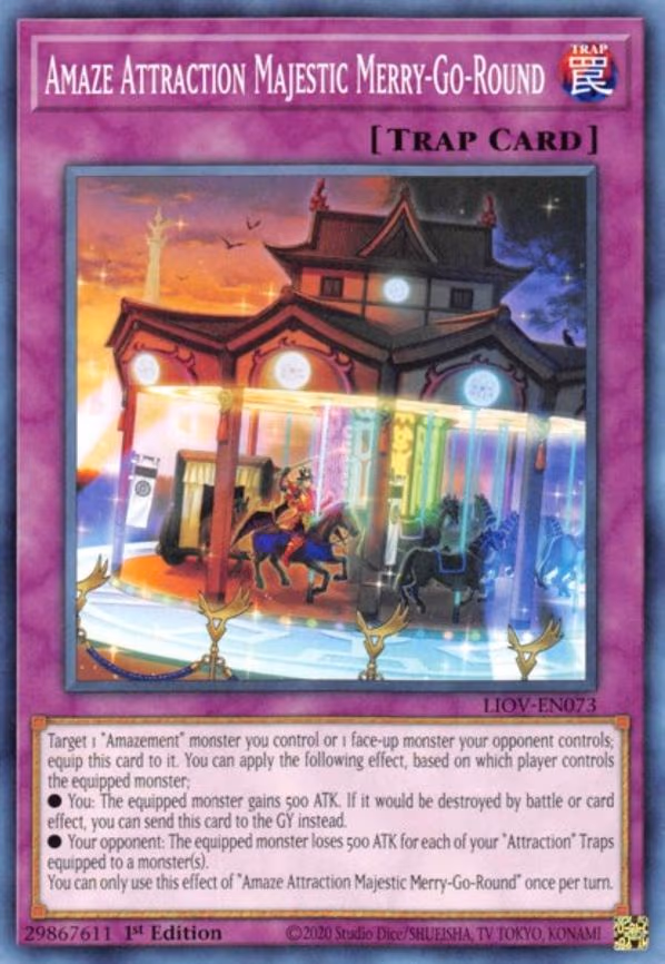 Amaze Attraction Majestic Merry-Go-Round