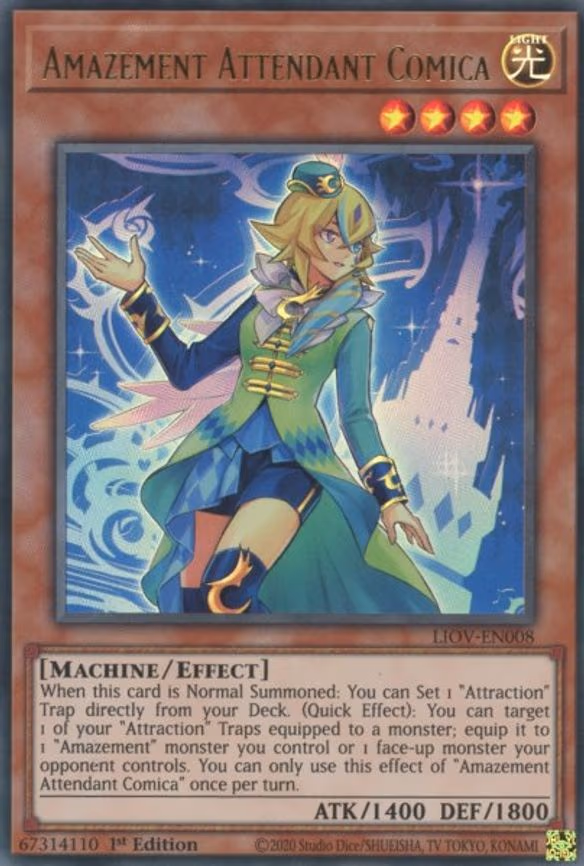 Amazement Attendant Comica