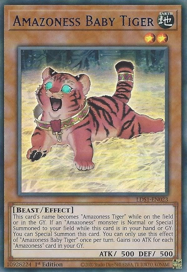 Amazoness Baby Tiger (Blue)