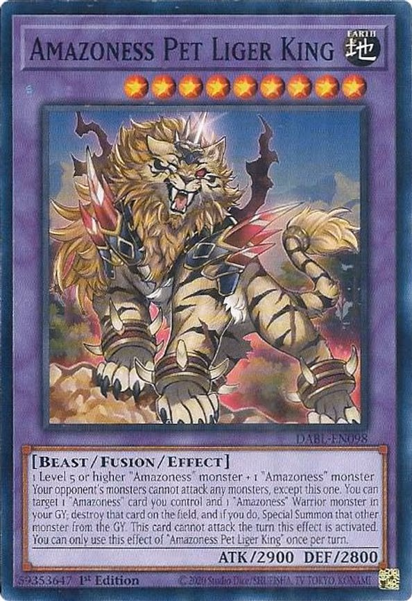 Amazoness Pet Liger King