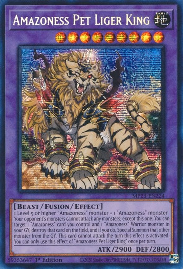 Amazoness Pet Liger King