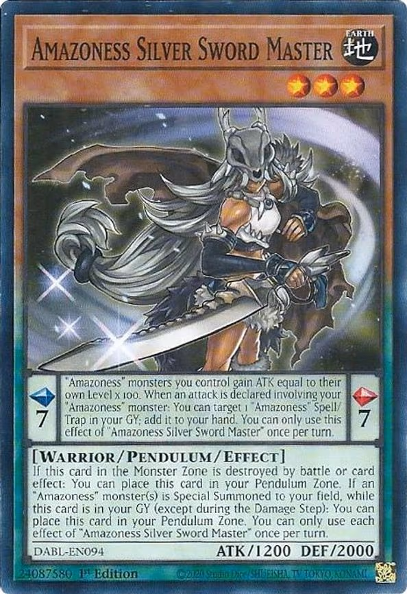 Amazoness Silver Sword Master