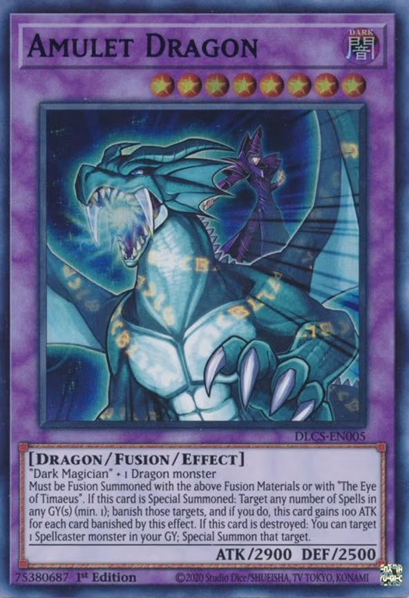 Amulet Dragon (Blue)