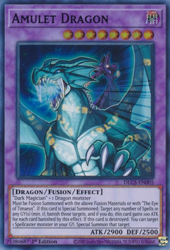 Amulet Dragon (Purple)