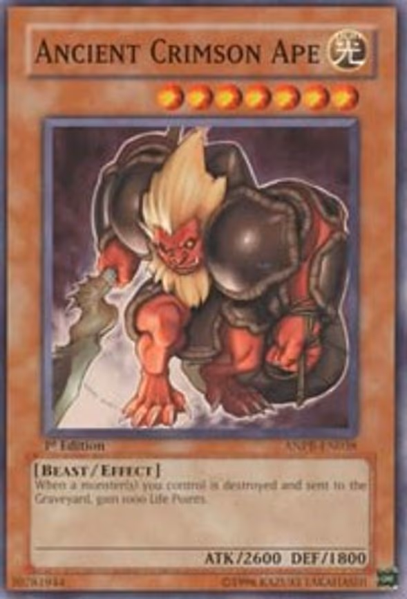Ancient Crimson Ape