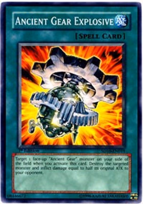 Ancient Gear Explosive