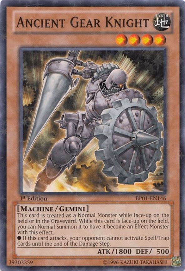 Ancient Gear Knight (Starfoil)