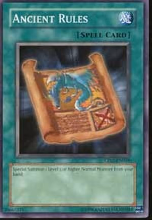 Ancient Rules
