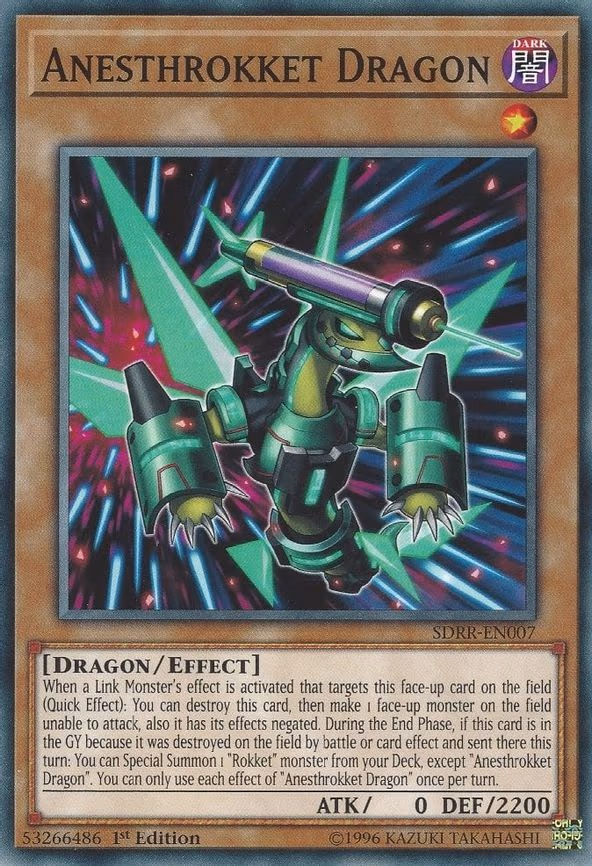 Anesthrokket Dragon