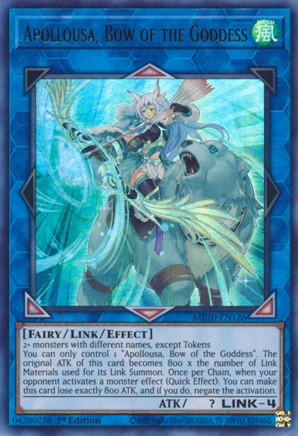 Apollousa, Bow of the Goddess