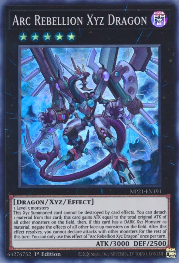 Arc Rebellion Xyz Dragon