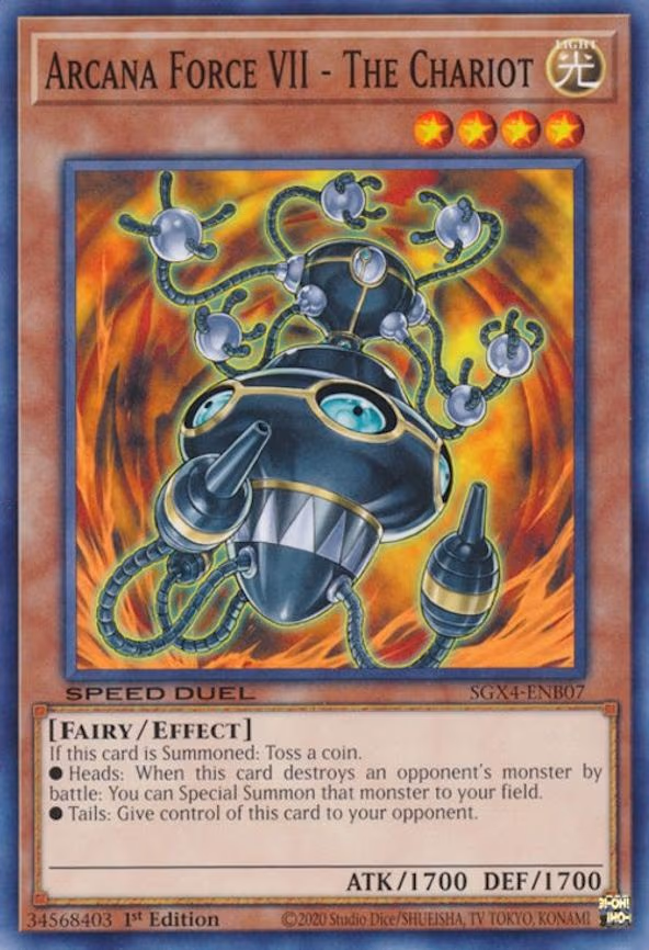 Arcana Force VII - The Chariot