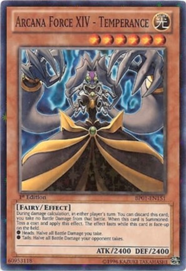 Arcana Force XIV - Temperance (Starfoil)