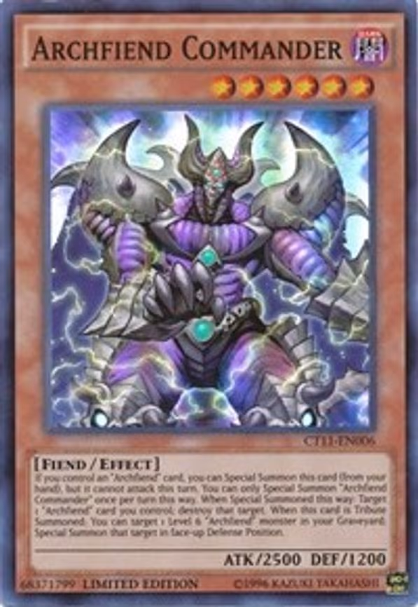 Archfiend Commander