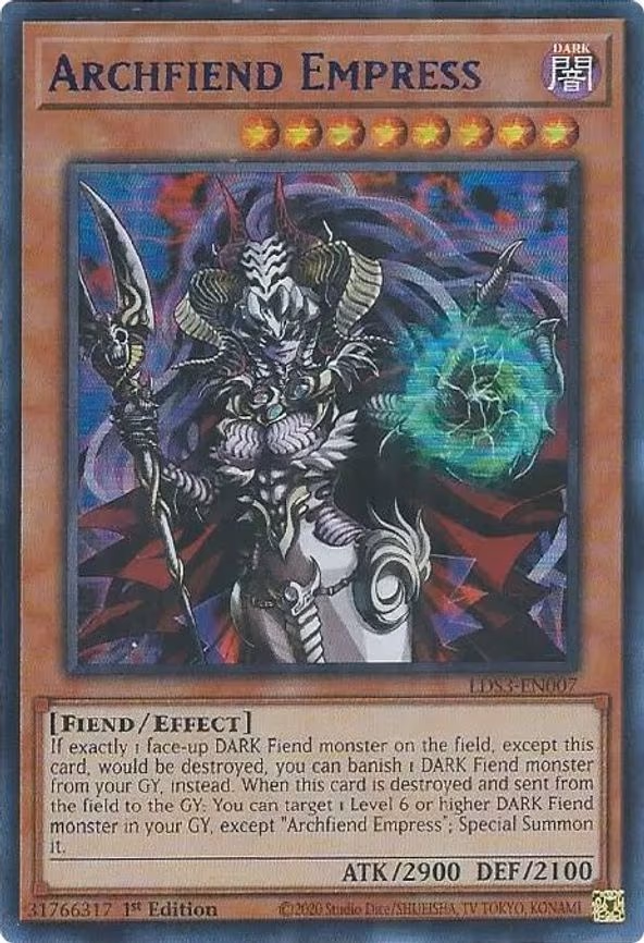 Archfiend Empress (Blue)